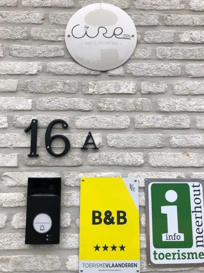 Cire Bed And Breakfast Meerhout Экстерьер фото